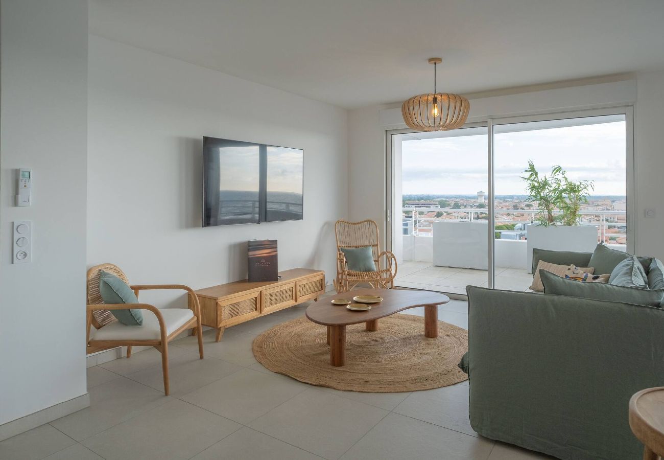 Appartement à Valras-Plage - Valras'Loc Archipel Panarea Vues Inégalées au 8ème 