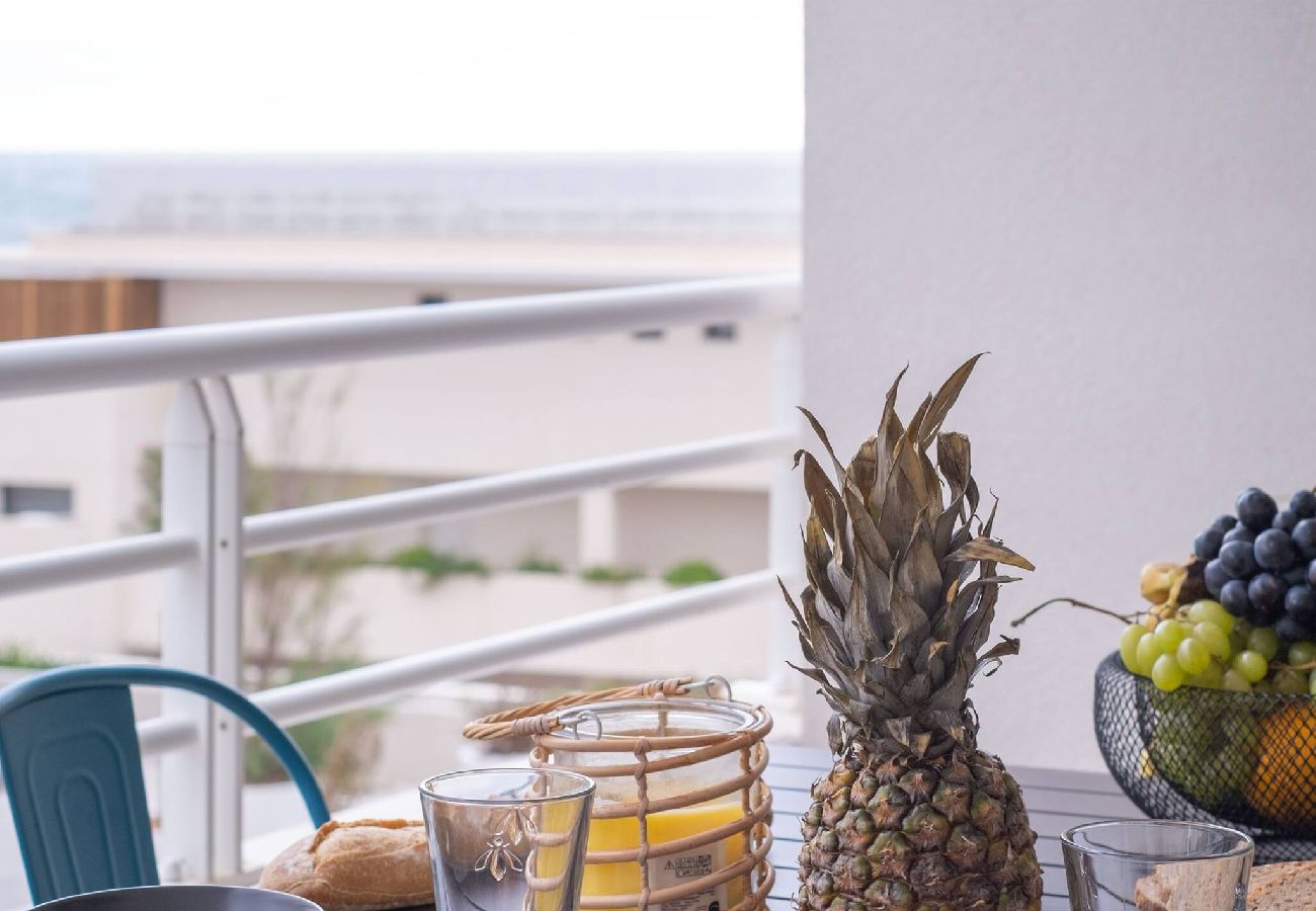 Appartement à Valras-Plage - Valras'Loc Archipel Panarea Terrasse et Vue Mer 