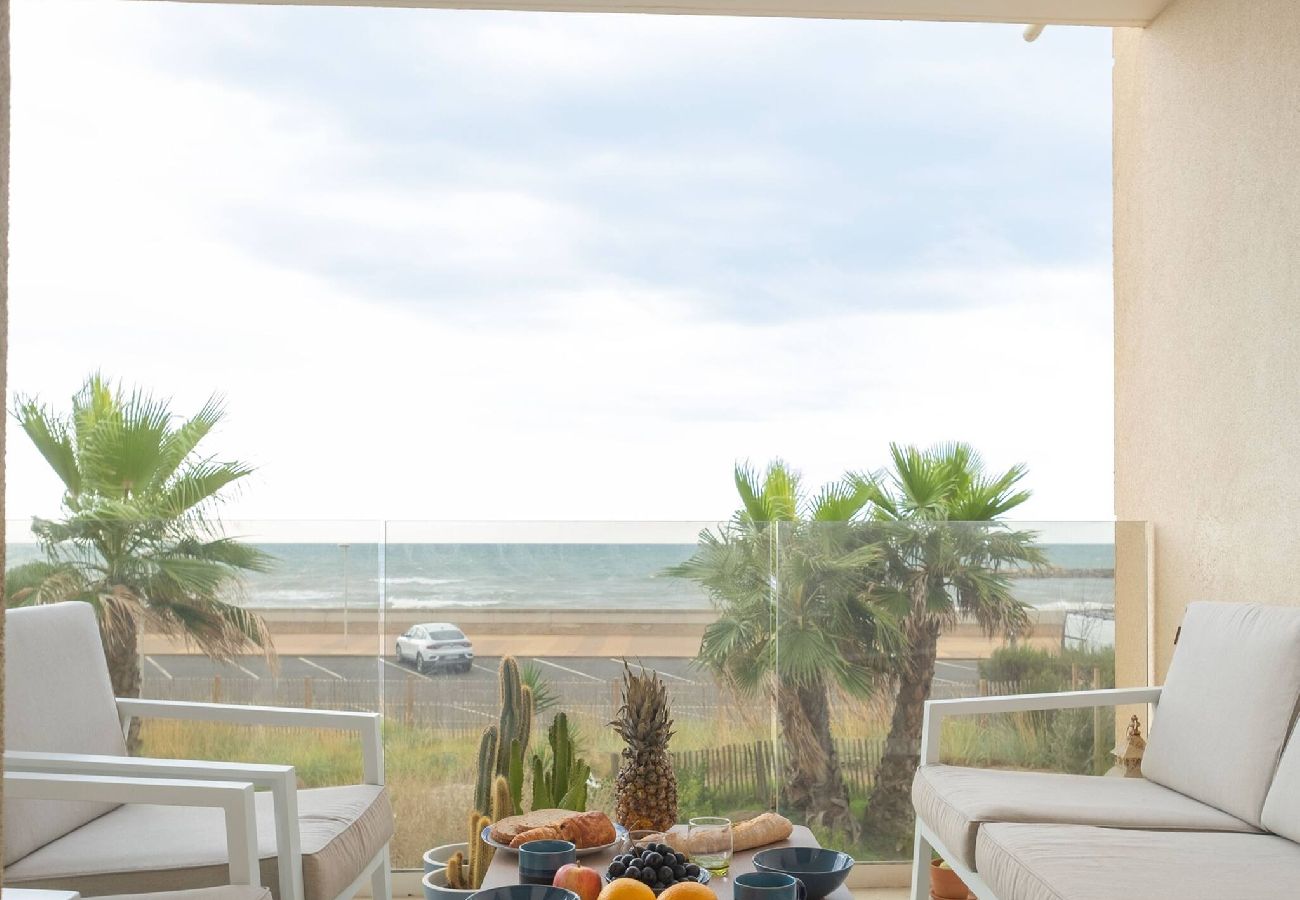 Appartement à Valras-Plage - Valras'Loc Archipel Capri Évasion avec Vue sur Mer