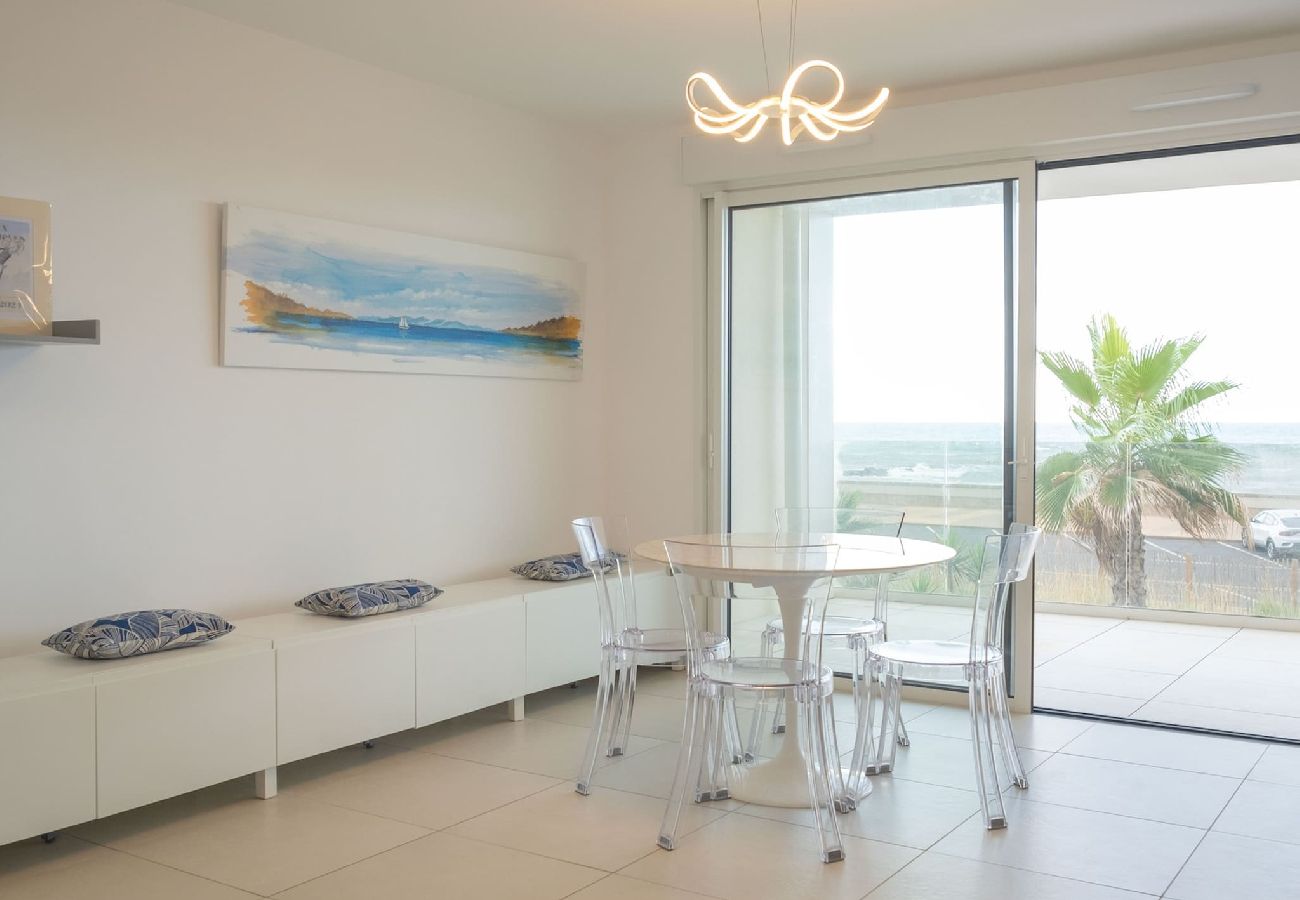 Appartement à Valras-Plage - Valras'Loc Archipel Capri Évasion avec Vue sur Mer