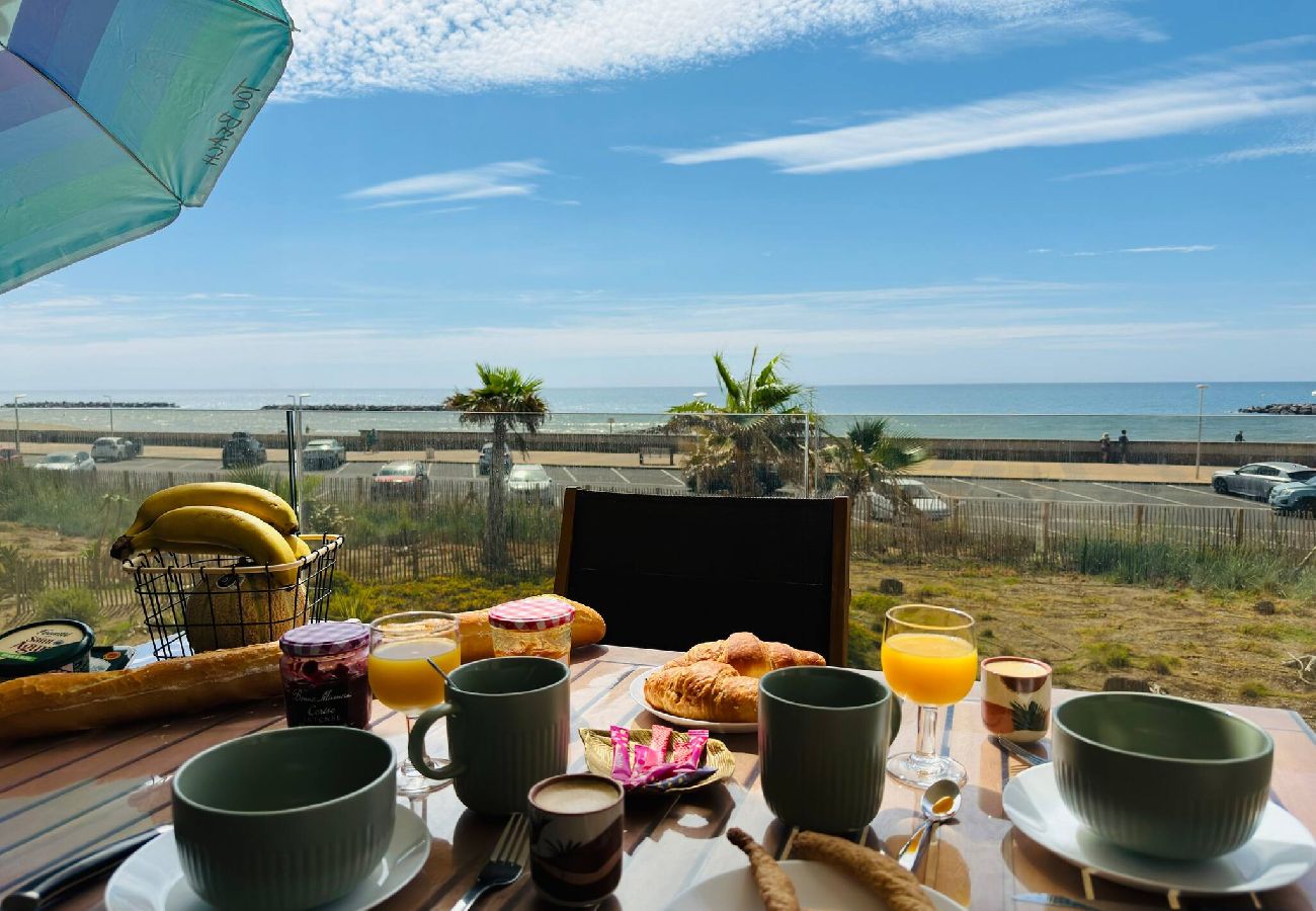 Appartement à Valras-Plage - Valras'Loc Archipel Capri Balcon sur la Mer 