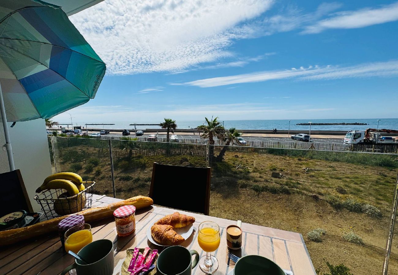 Appartement à Valras-Plage - Valras'Loc Archipel Capri Balcon sur la Mer 