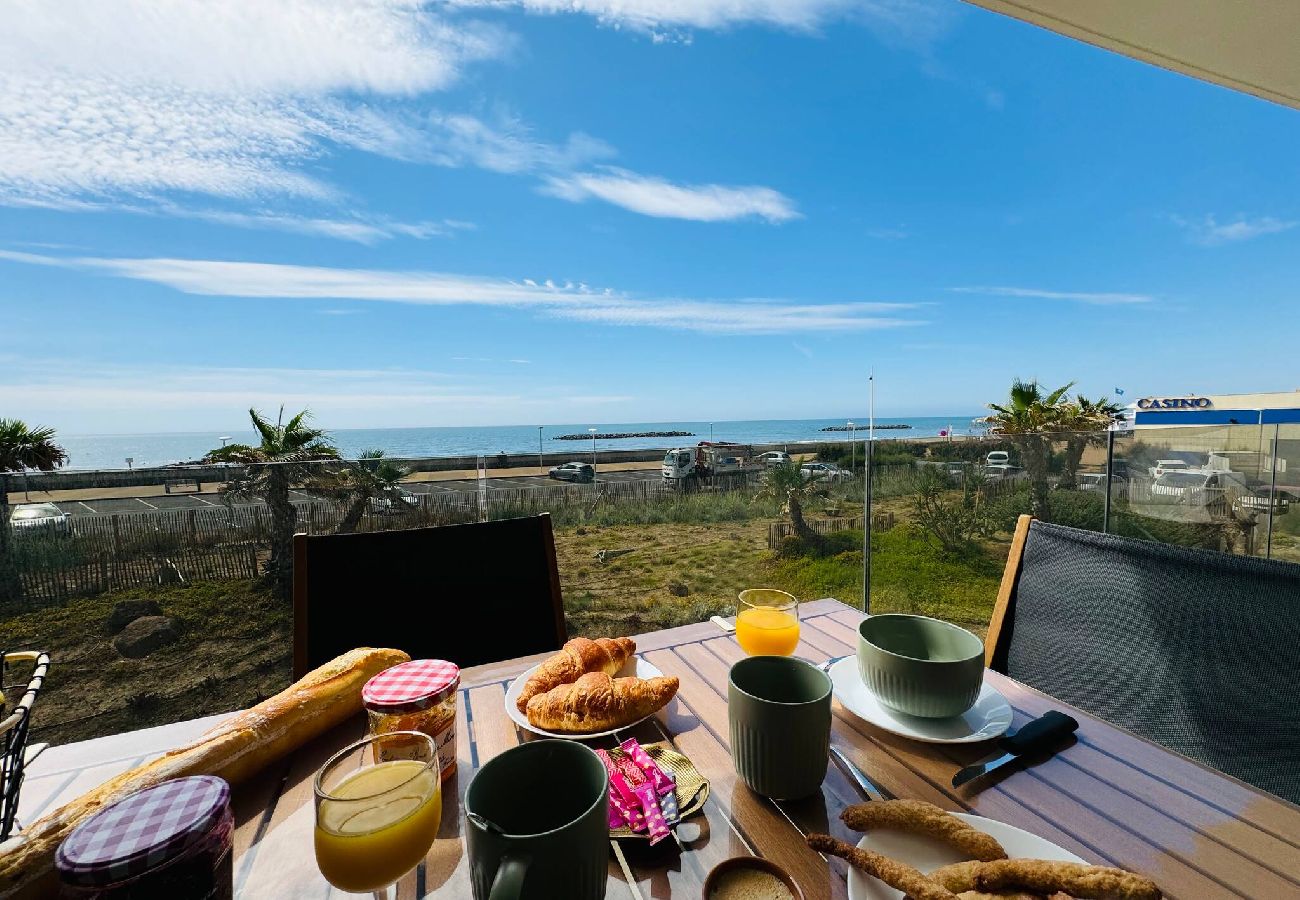 Appartement à Valras-Plage - Valras'Loc Archipel Capri Balcon sur la Mer 