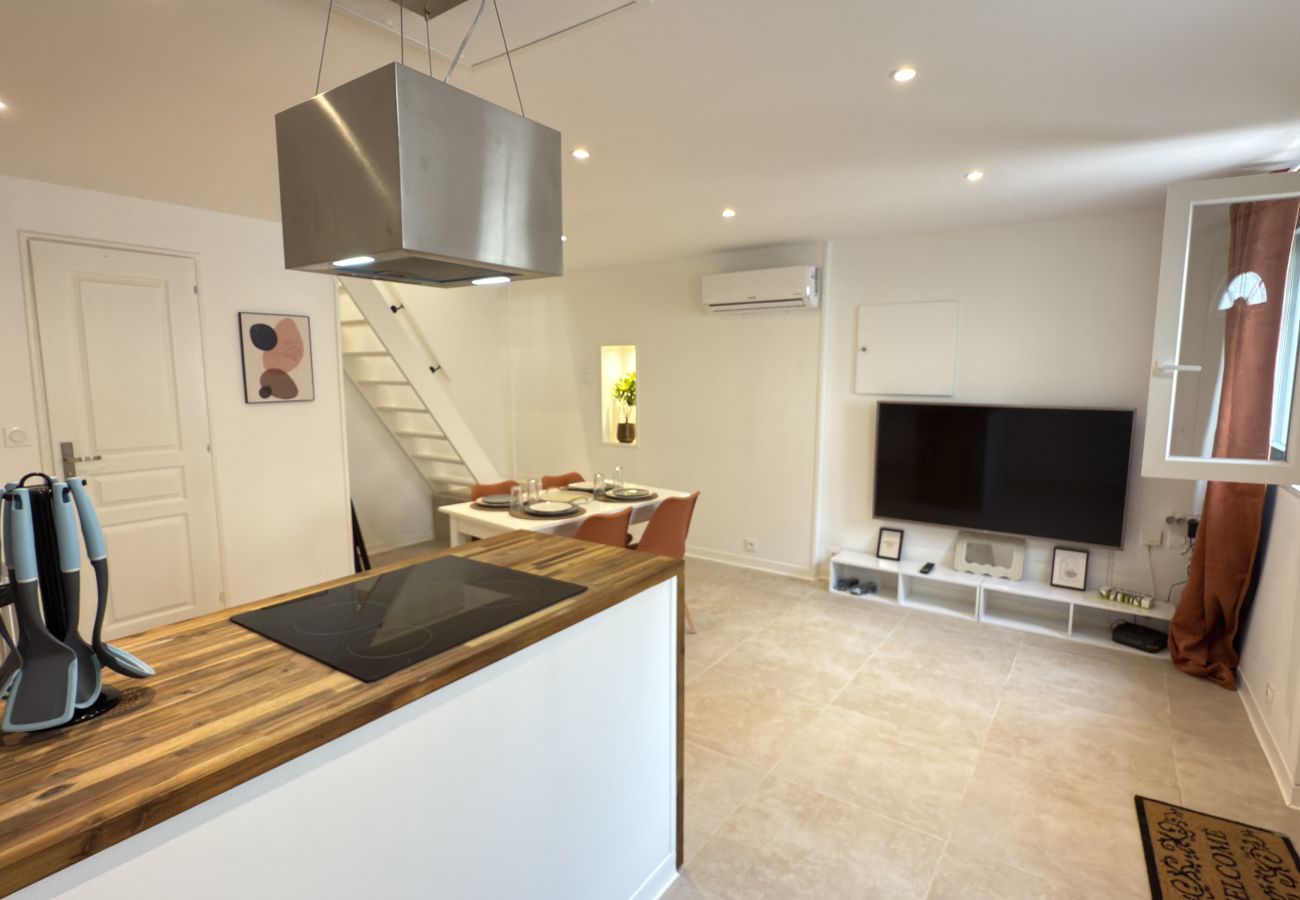 Maison à Valras-Plage - La Petite Maison du Bord de Mer, cosy et tout confort